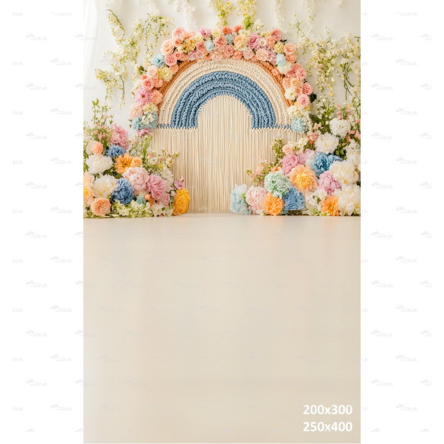 Tło fotograficzne Boho 3301